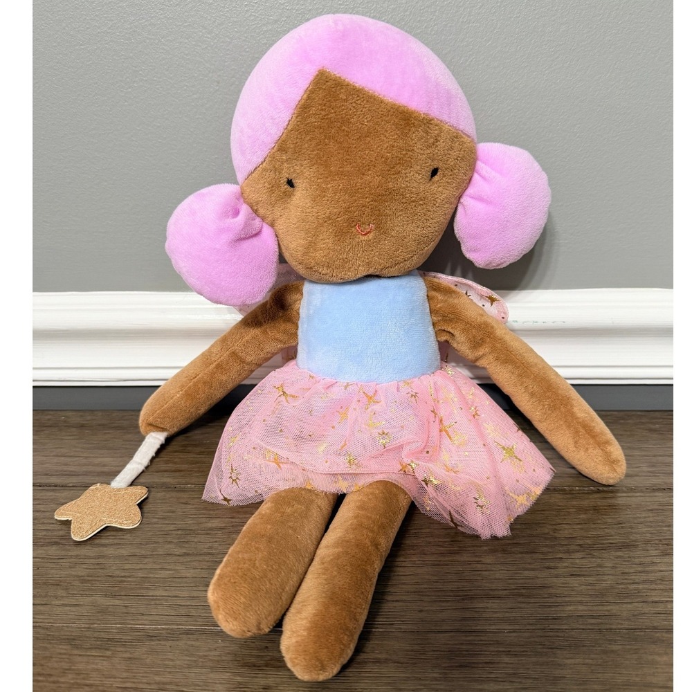 Max Studio Kids African American Fairy Ballerina Plush‎ Doll